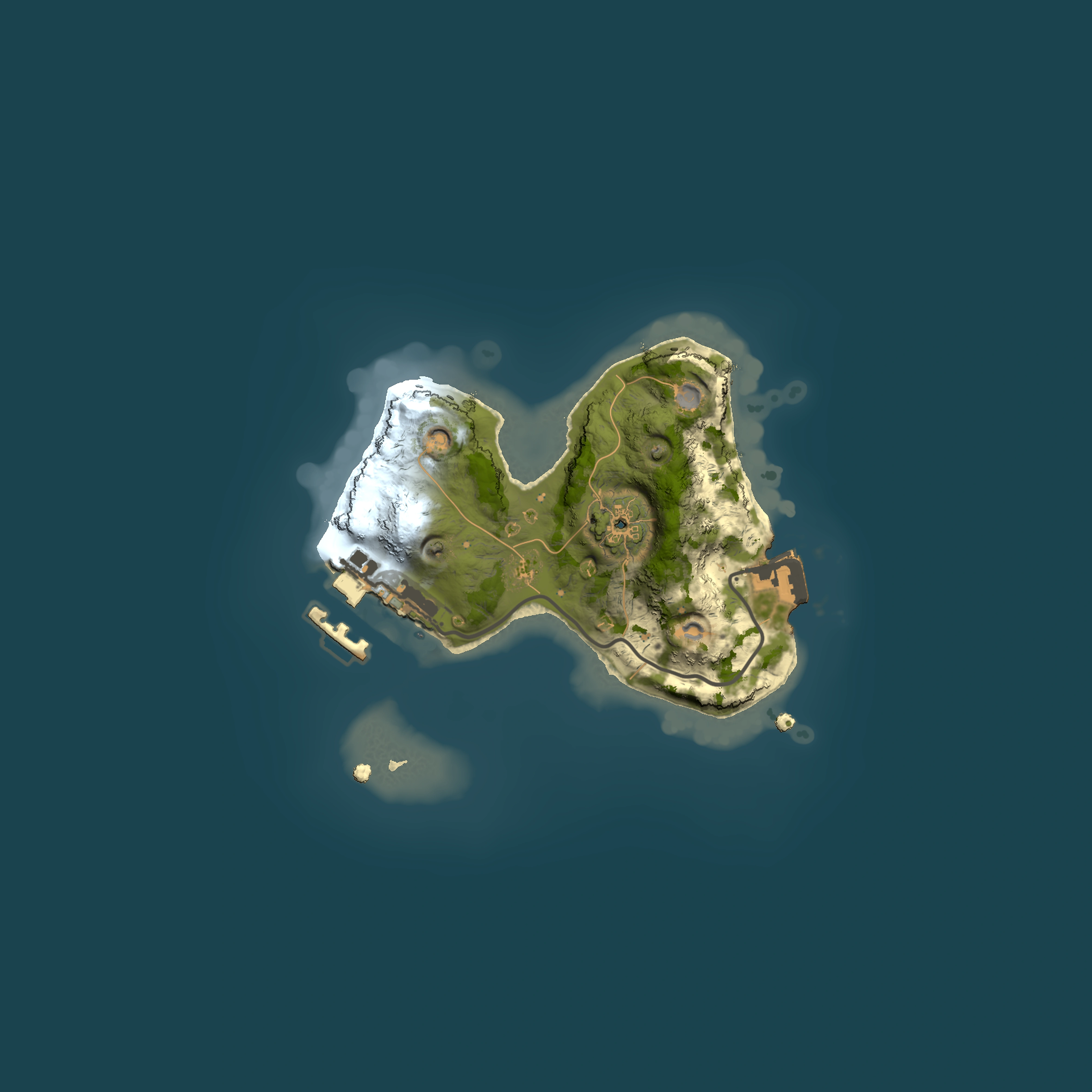 Full top-down render of Rust map seed 55890314, 1500x1500m