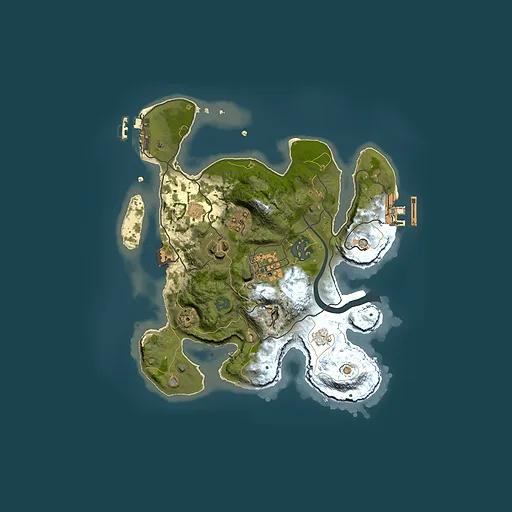 Rust map seed 816278296, 2500x2500m top-down preview