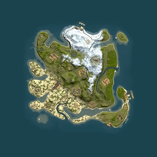 Rust map seed 1753251090, 3000x3000m top-down preview