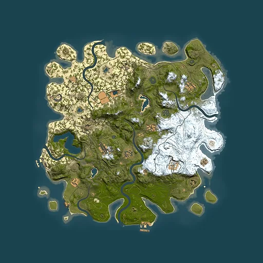 Rust map seed 1808652119, 4500x4500m top-down preview