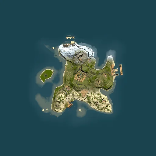 Rust map seed 1600526815, 2000x2000m top-down preview