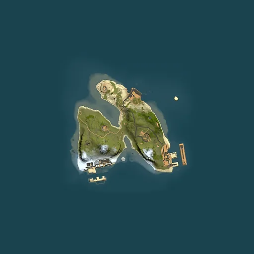 Rust map seed 1071970524, 1500x1500m top-down preview