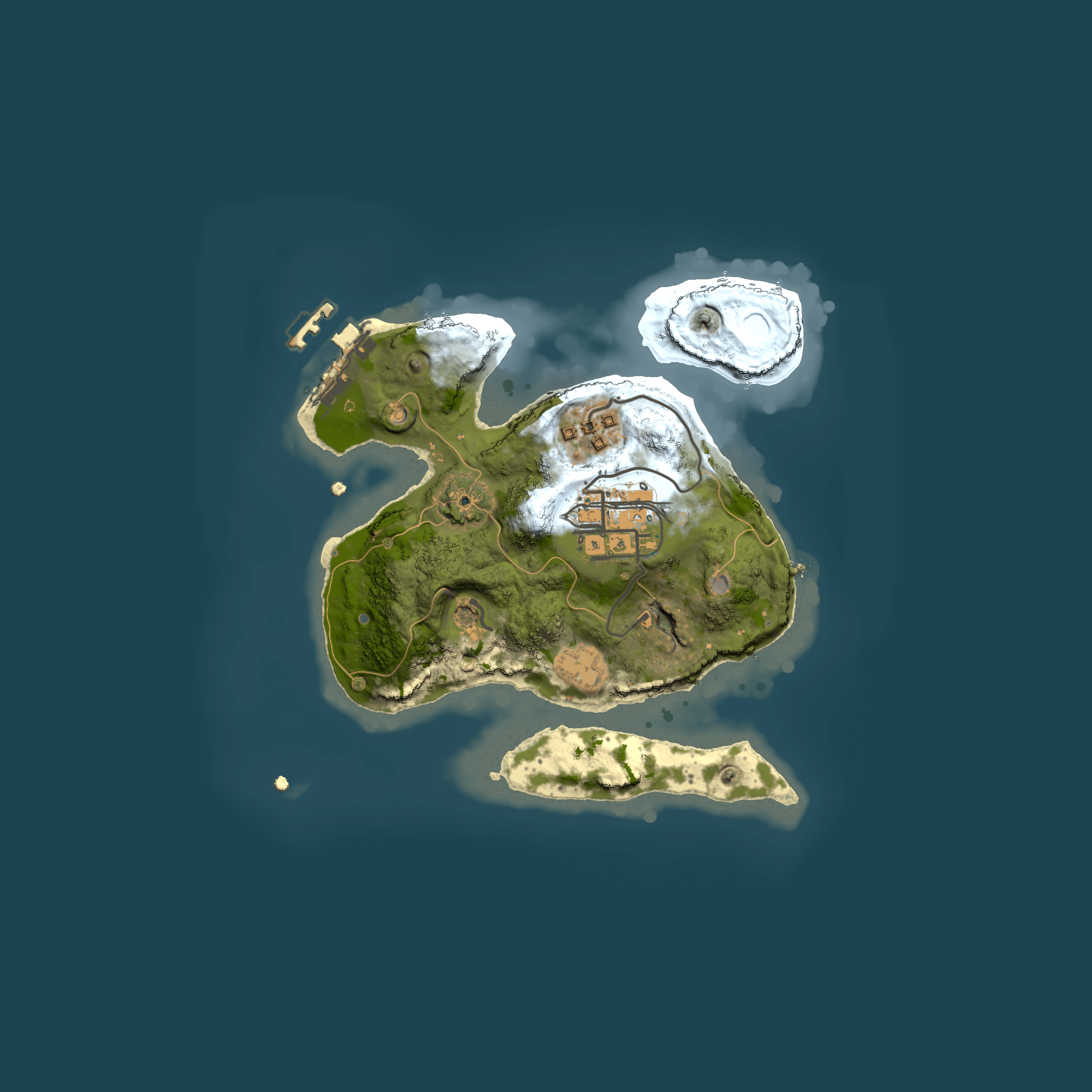 Full top-down render of Rust map seed 937680823, 2000x2000m
