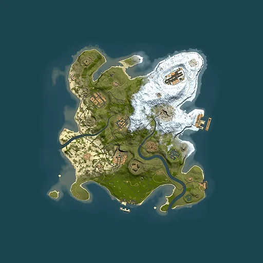 Rust map seed 603038630, 3000x3000m top-down preview