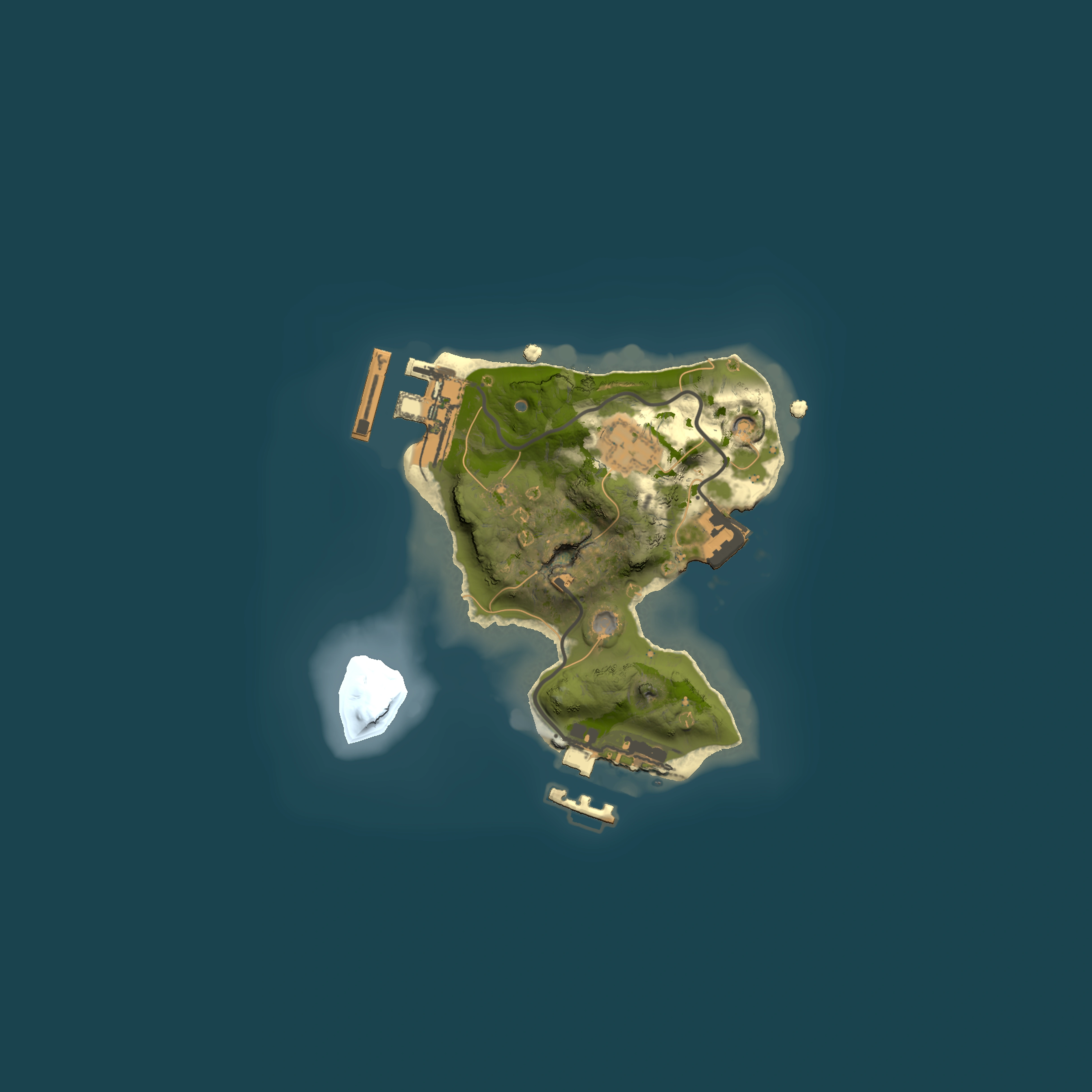 Full top-down render of Rust map seed 1178041579, 1500x1500m