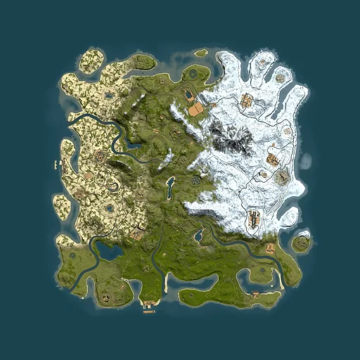 Rust map seed 787206179, 5000x5000m top-down preview