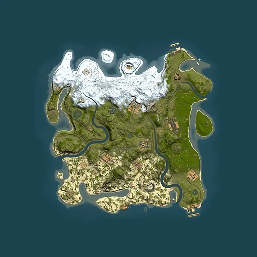 Rust map seed 1652937052, 3500x3500m top-down preview
