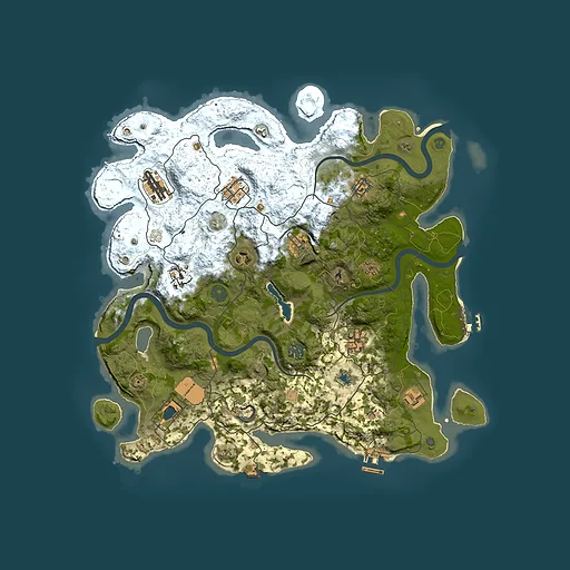 Rust map seed 603832186, 4000x4000m top-down preview