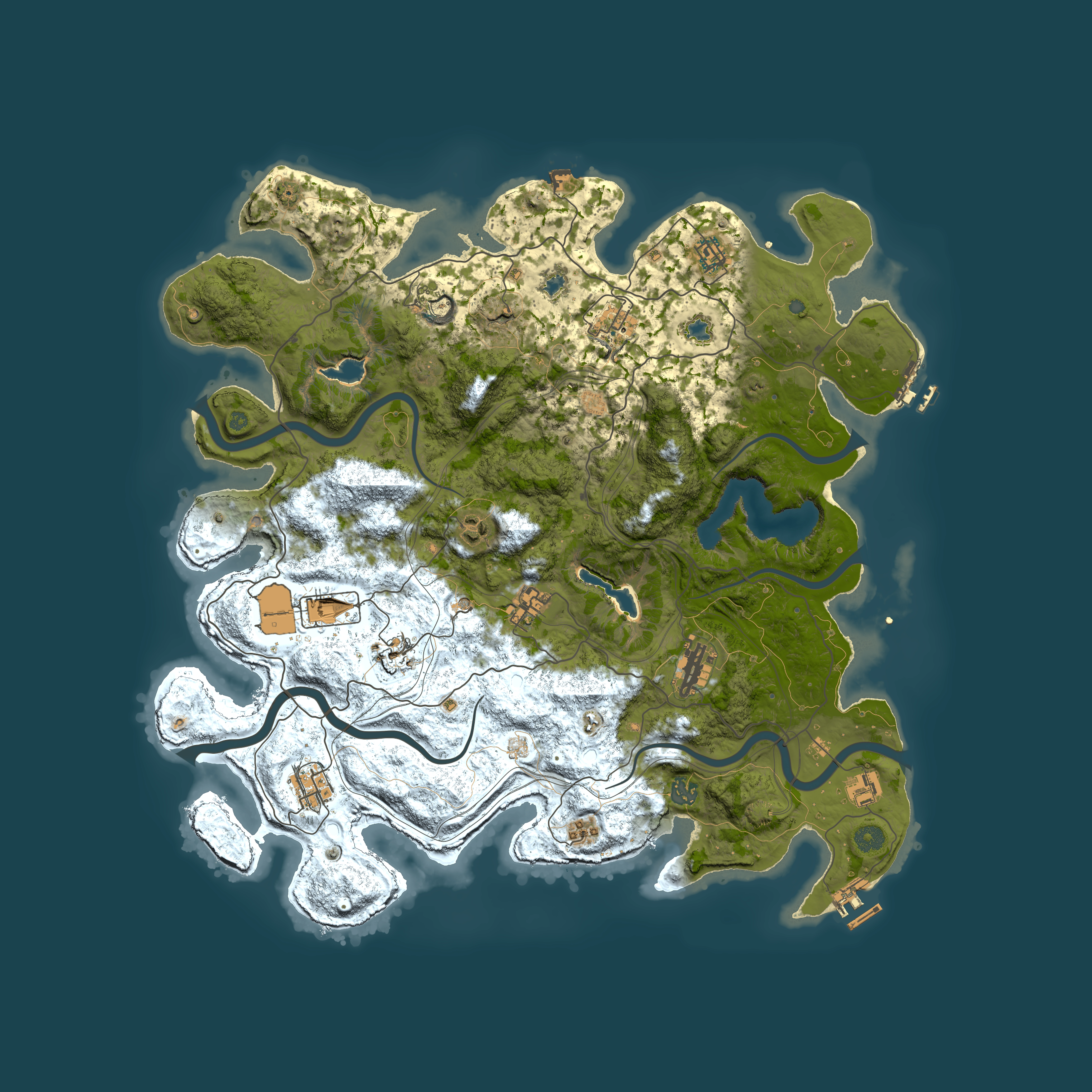 Full top-down render of Rust map seed 755067226, 4500x4500m
