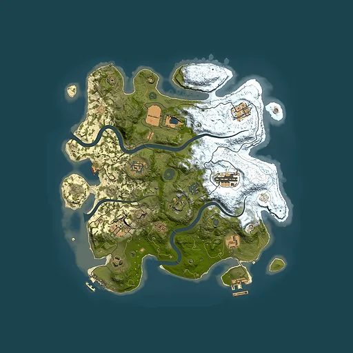 Rust map seed 1413225312, 3500x3500m top-down preview