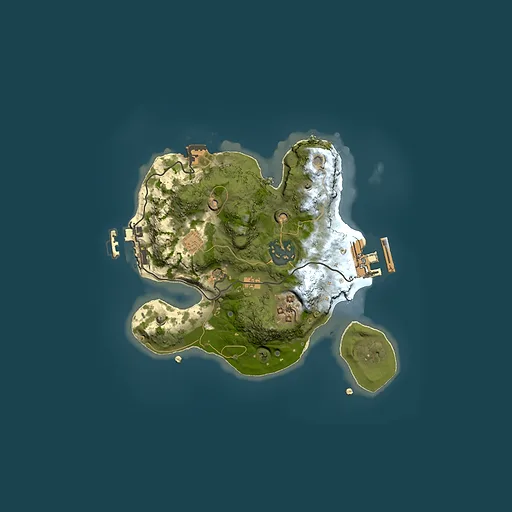Rust map seed 1014918166, 2000x2000m top-down preview