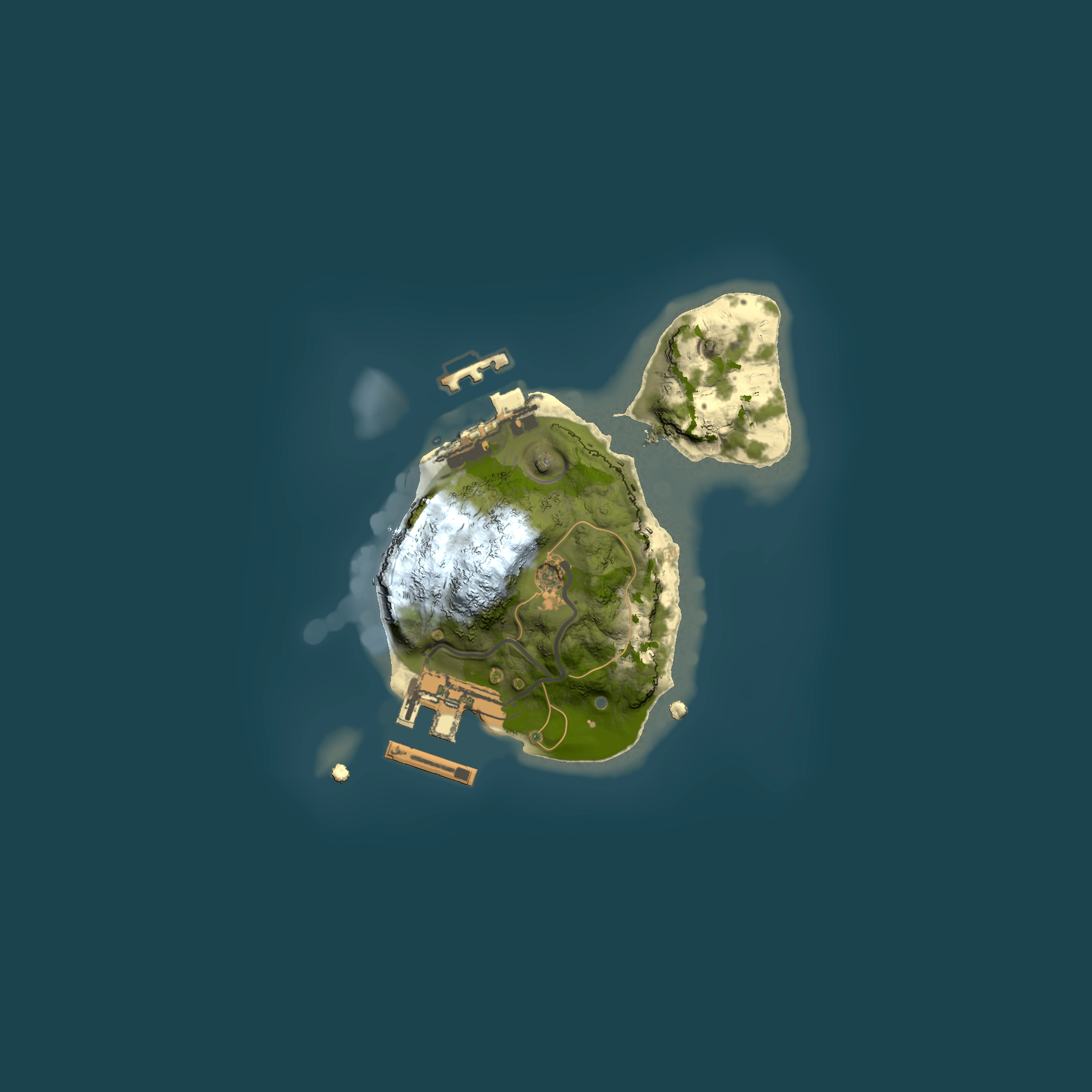 Full top-down render of Rust map seed 68719701, 1500x1500m