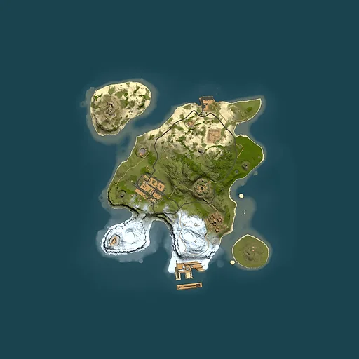 Rust map seed 512649664, 2000x2000m top-down preview