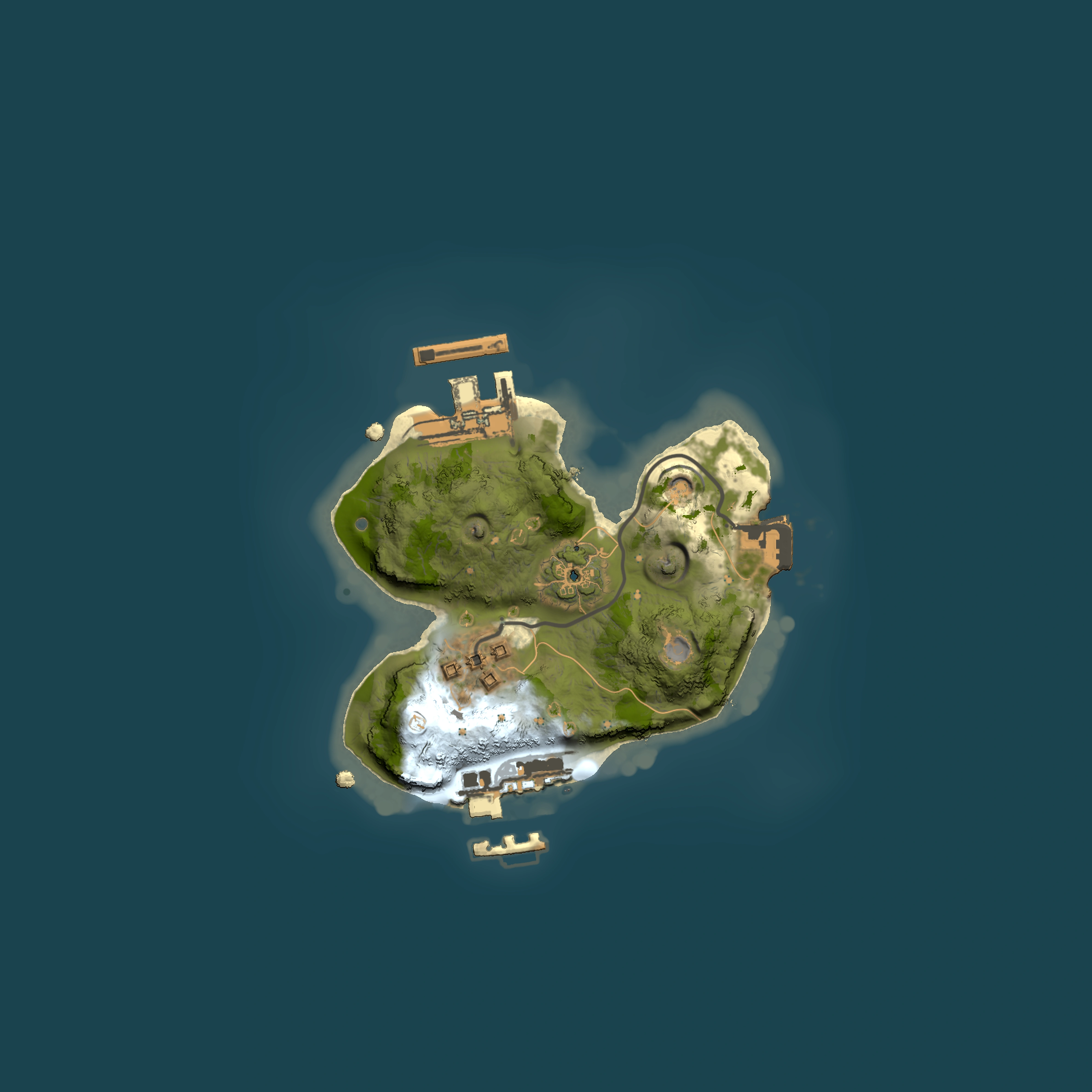 Full top-down render of Rust map seed 1942094344, 1500x1500m