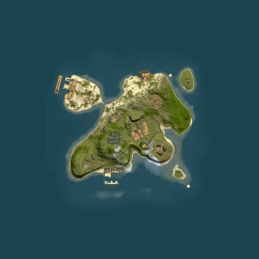 Rust map seed 1643484557, 2000x2000m top-down preview