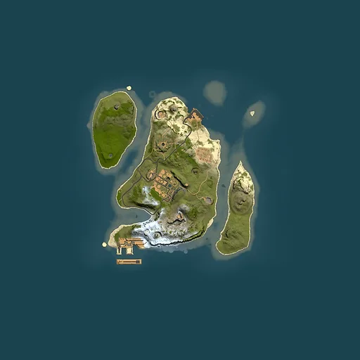 Rust map seed 389696443, 2000x2000m top-down preview