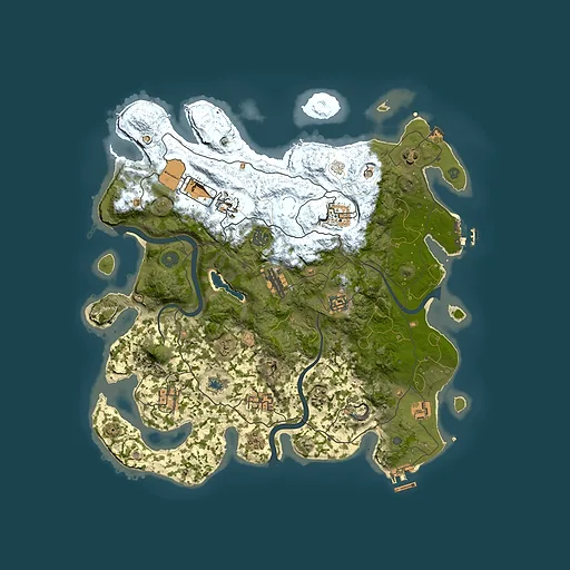 Rust map seed 1944896431, 4000x4000m top-down preview
