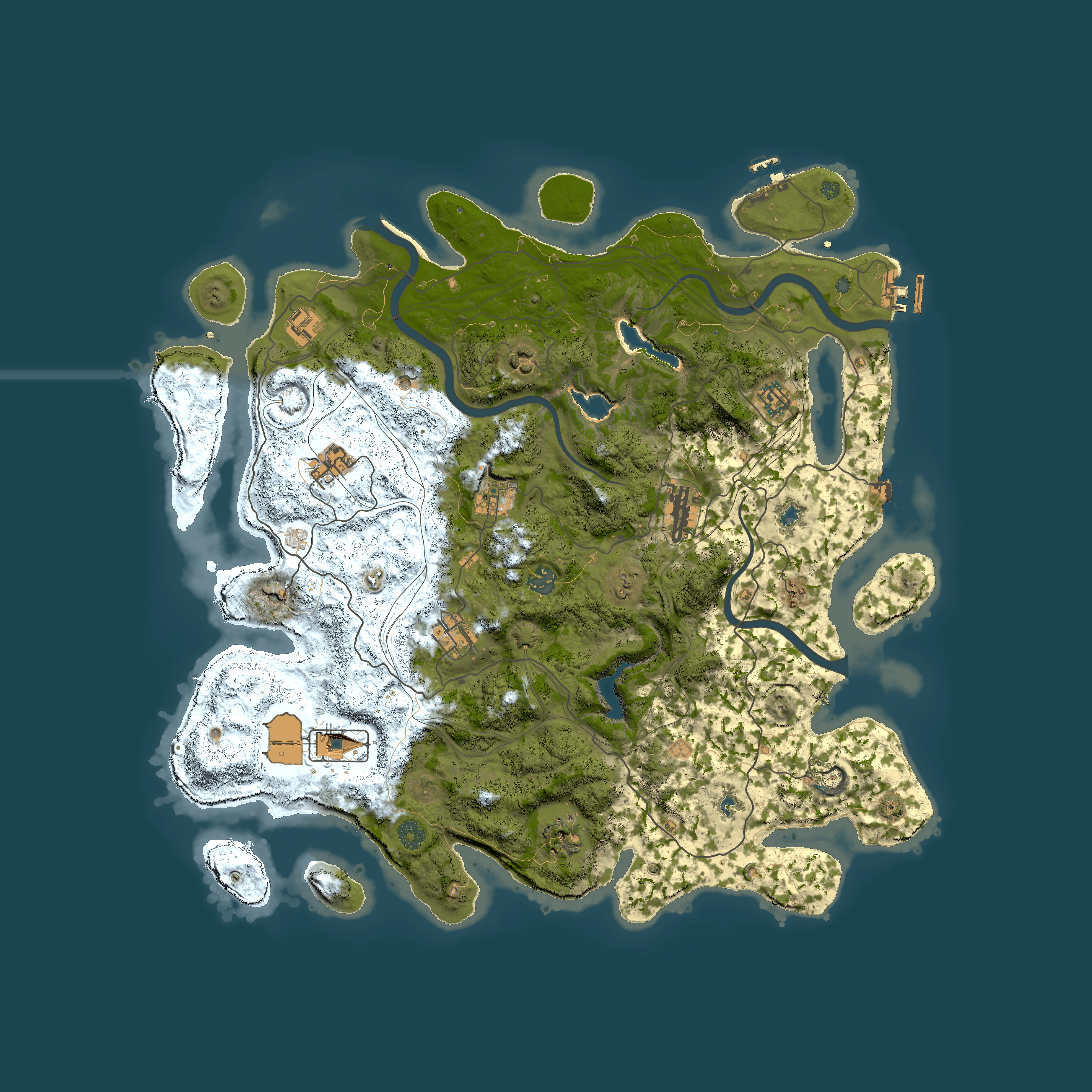 Full top-down render of Rust map seed 1369908331, 4500x4500m