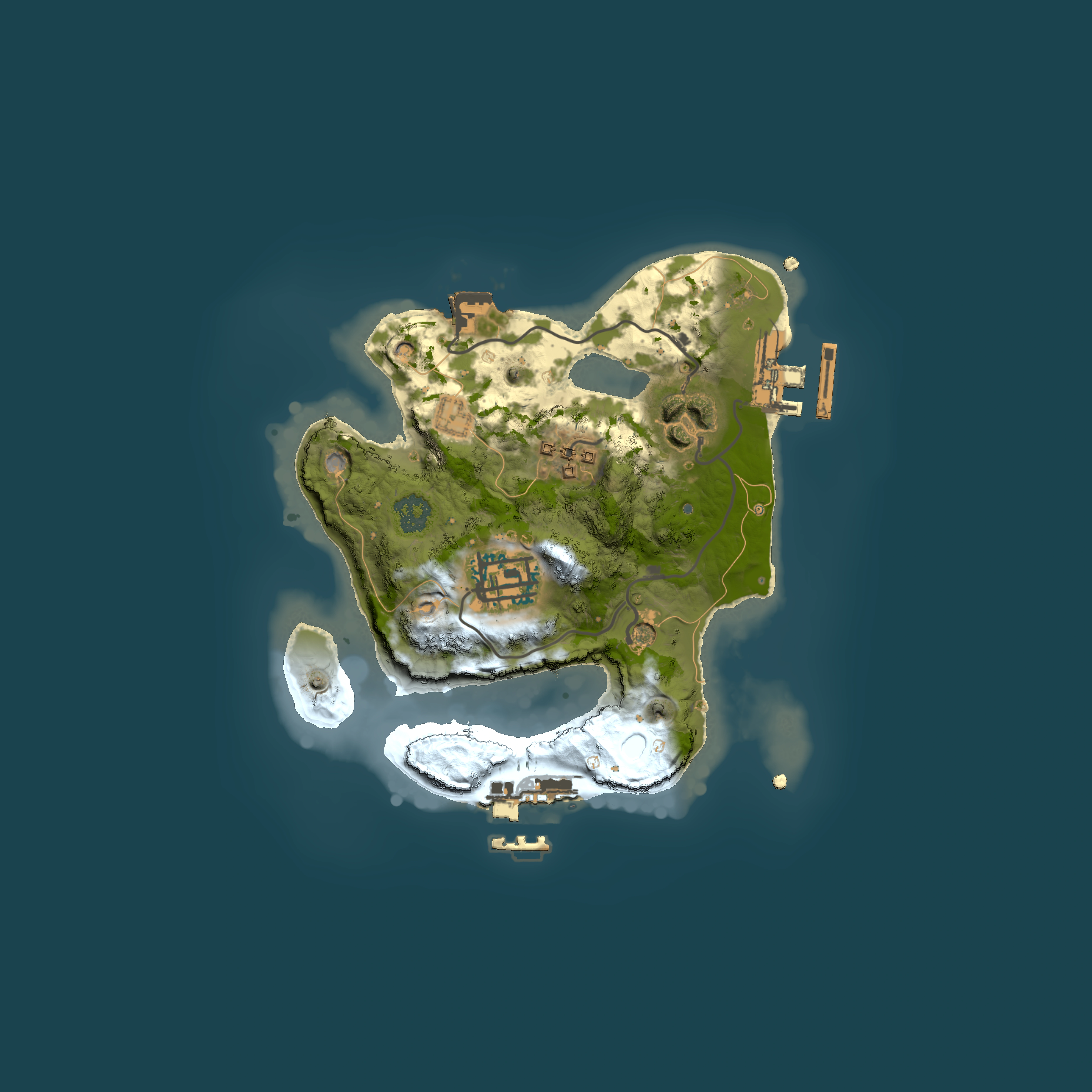 Full top-down render of Rust map seed 1362338357, 2000x2000m