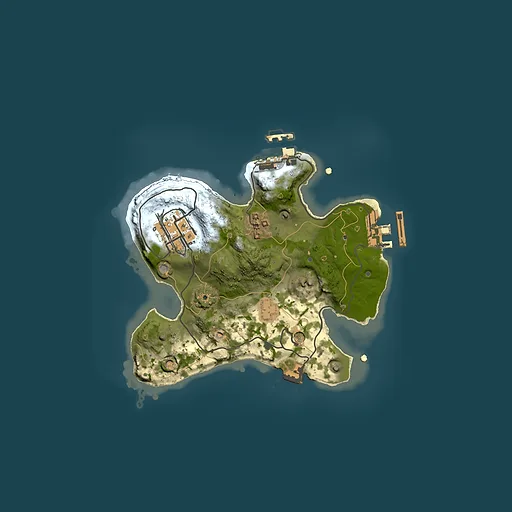 Rust map seed 1365036515, 2000x2000m top-down preview