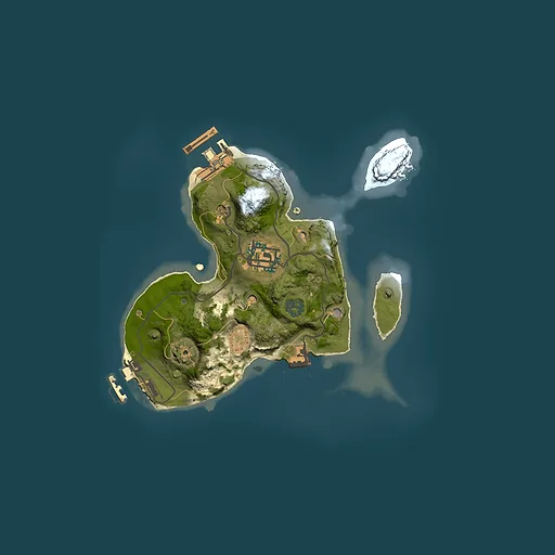 Rust map seed 215650943, 2000x2000m top-down preview