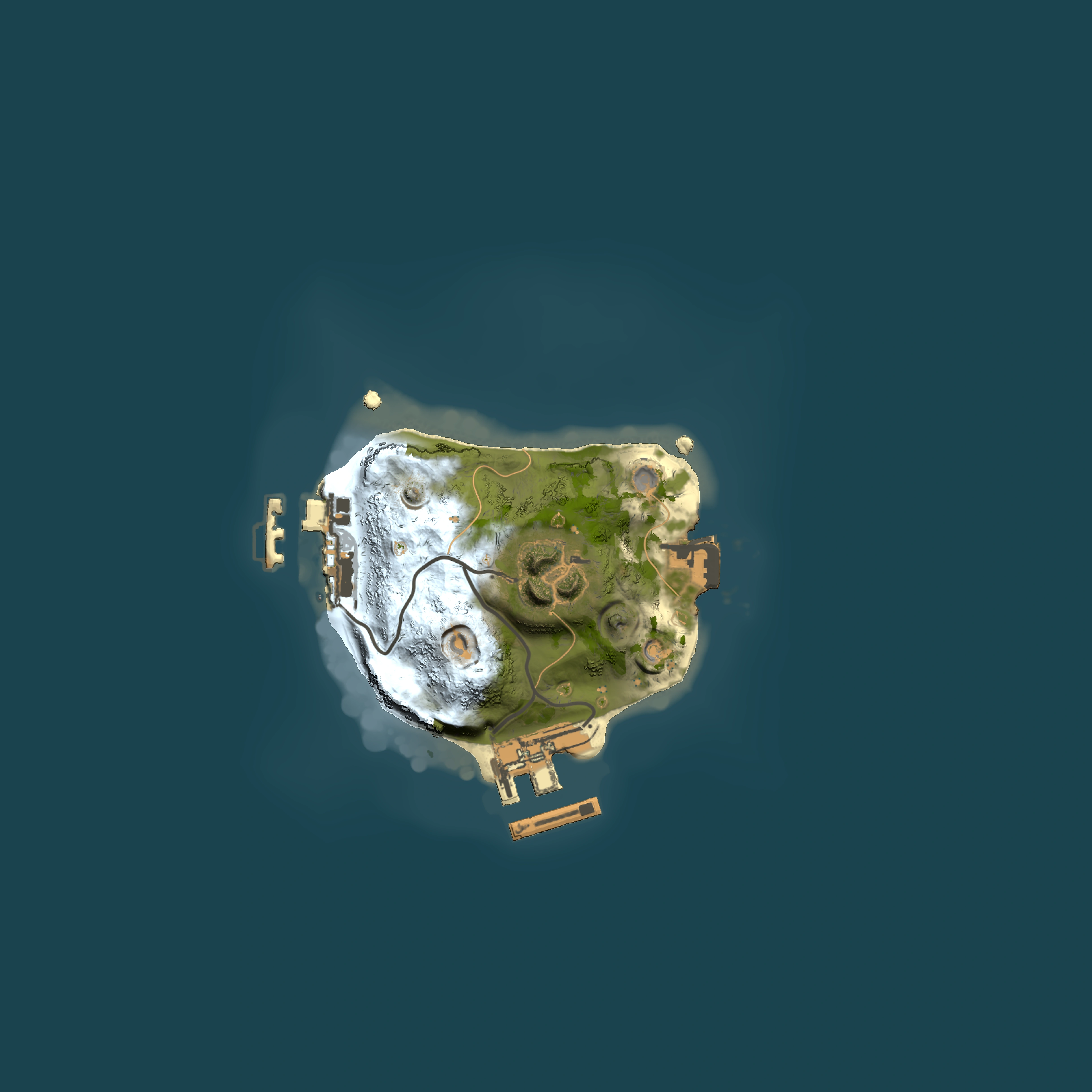 Full top-down render of Rust map seed 687542313, 1500x1500m