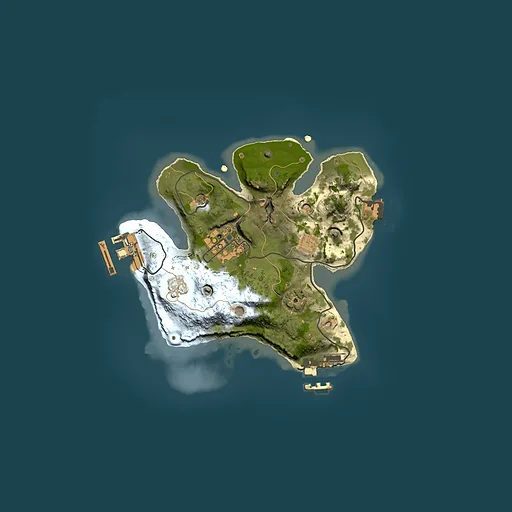 Rust map seed 1223377953, 2000x2000m top-down preview