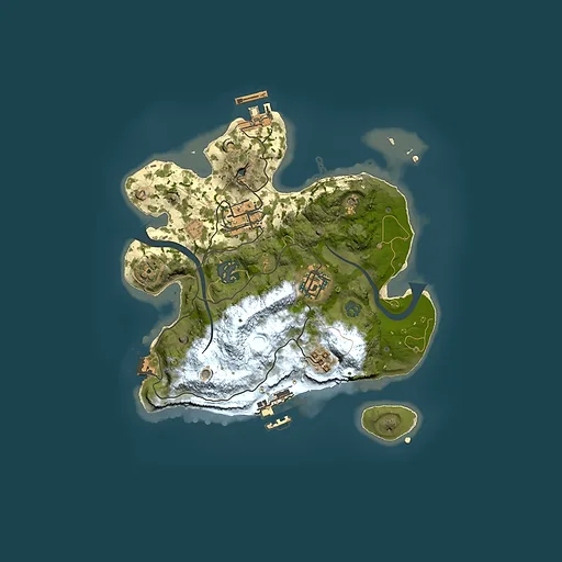Rust map seed 154952784, 2500x2500m top-down preview