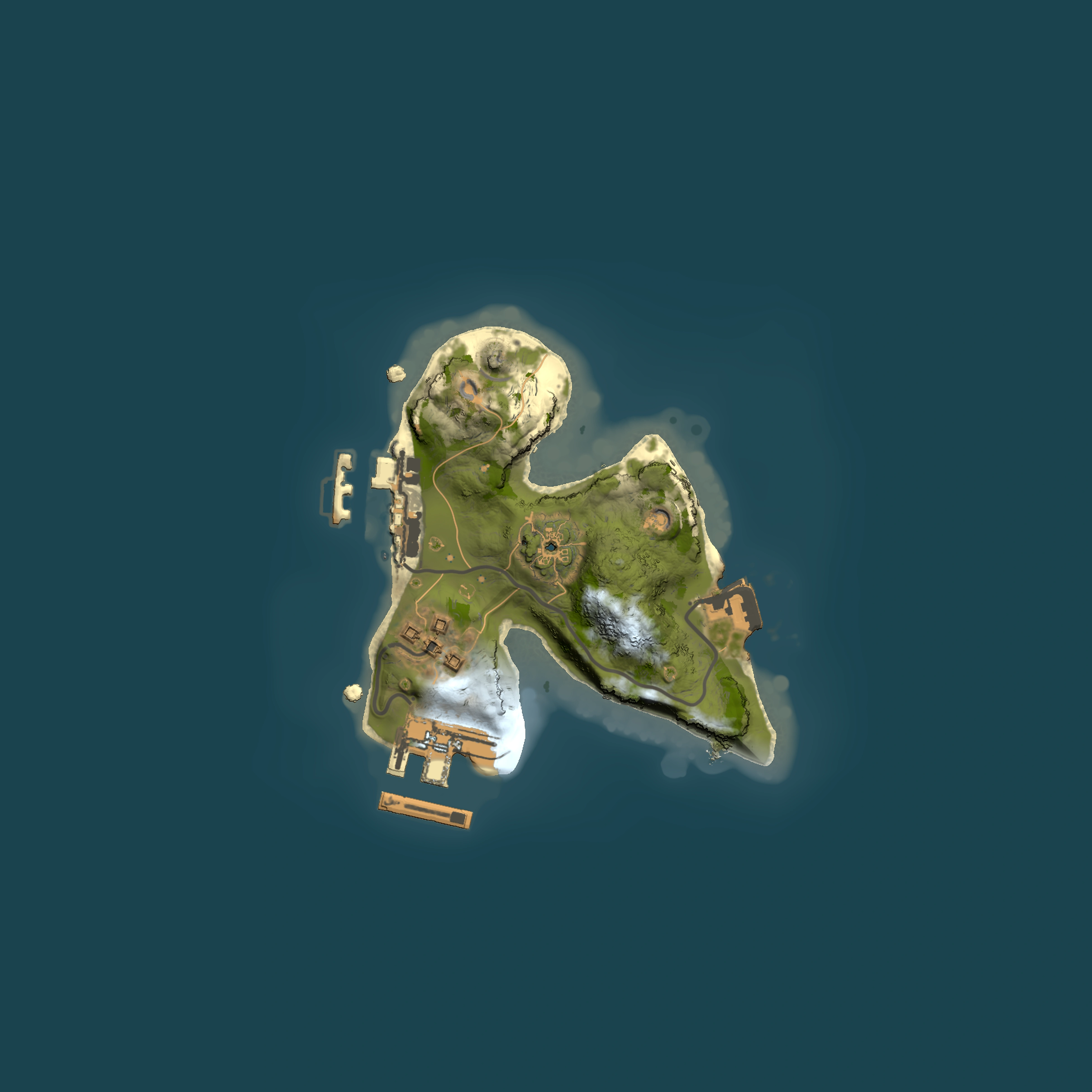 Full top-down render of Rust map seed 1144331576, 1500x1500m