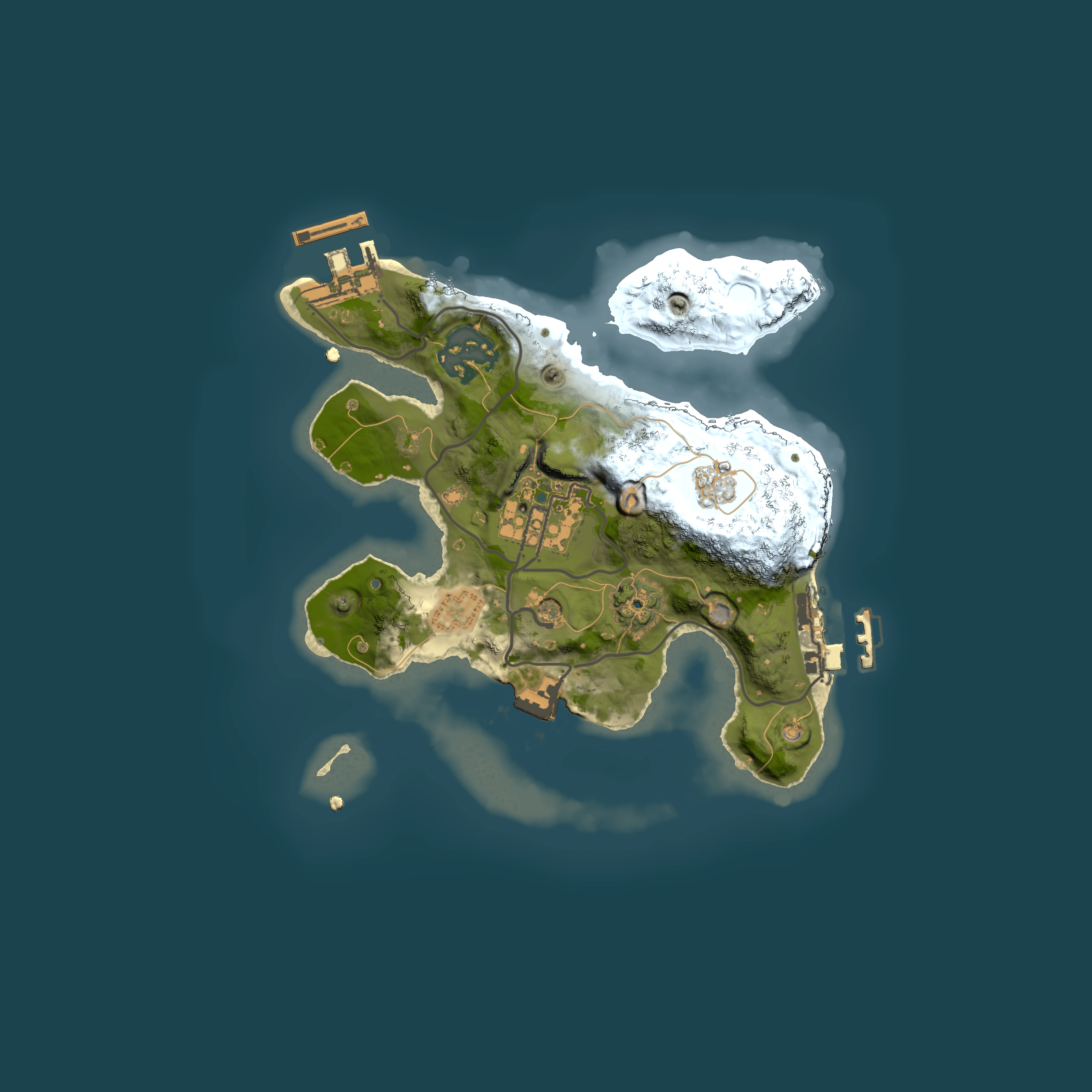 Full top-down render of Rust map seed 2094026535, 2000x2000m