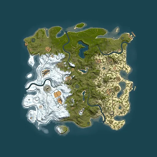 Rust map seed 1480065448, 4500x4500m top-down preview