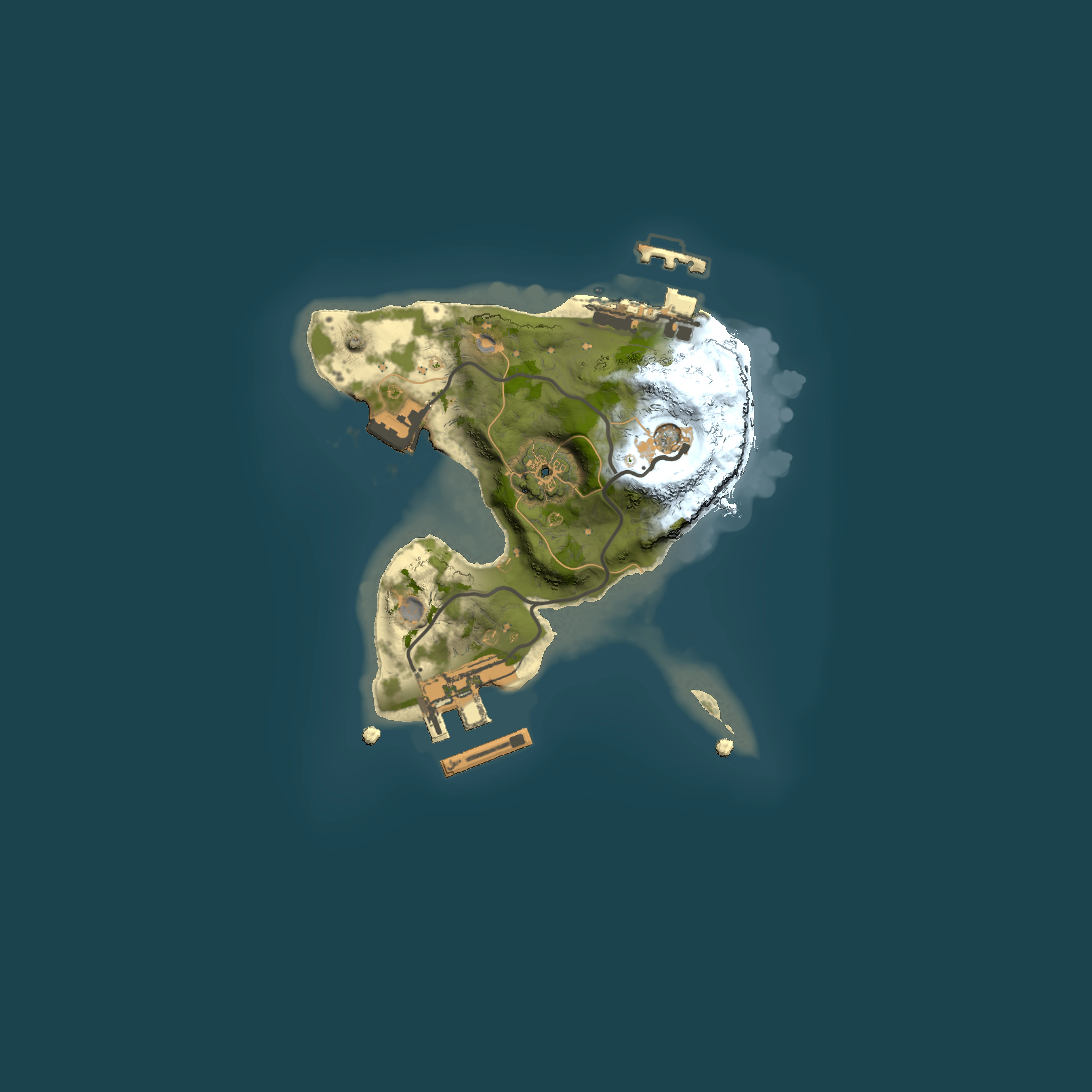 Full top-down render of Rust map seed 773182879, 1500x1500m