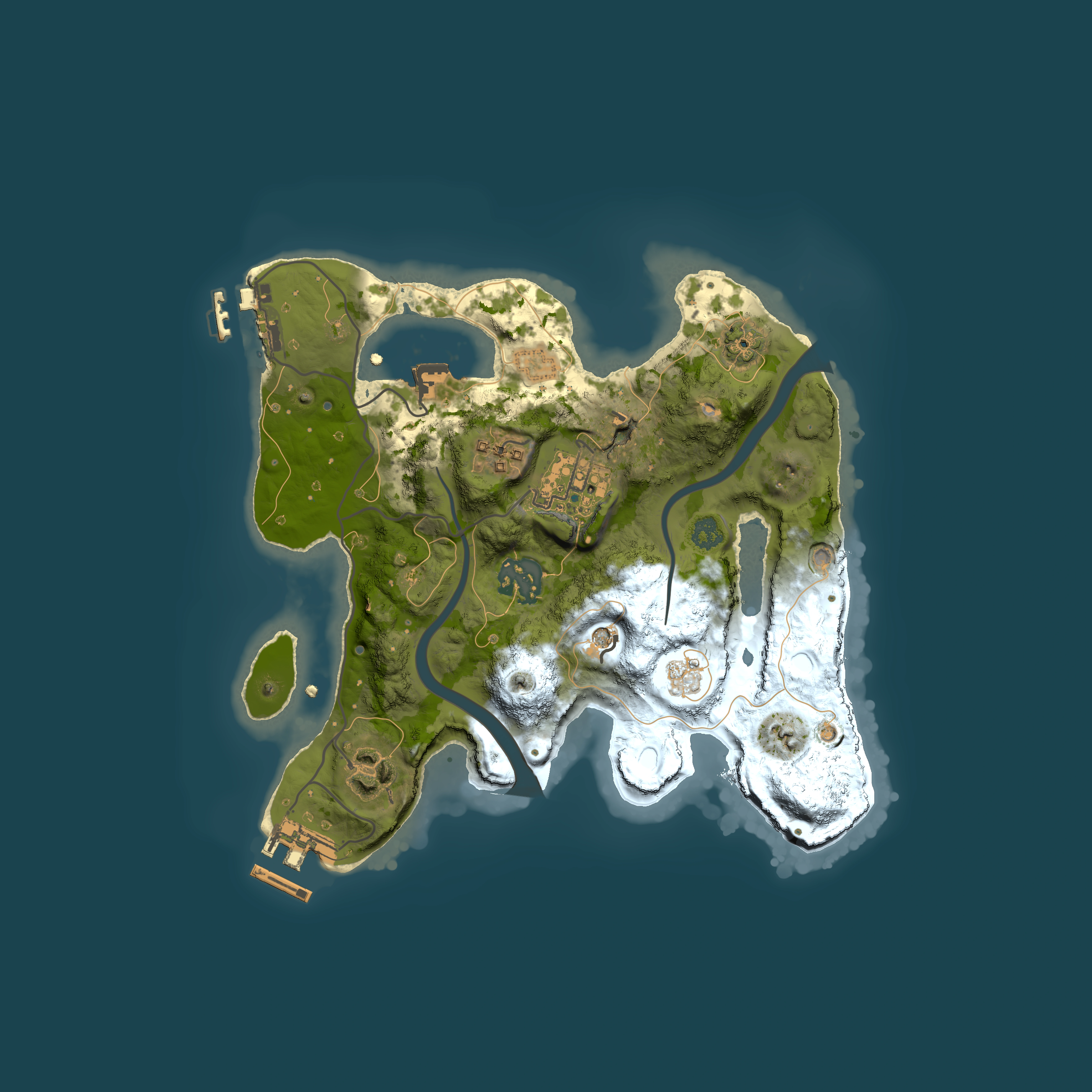 Full top-down render of Rust map seed 479405503, 2500x2500m