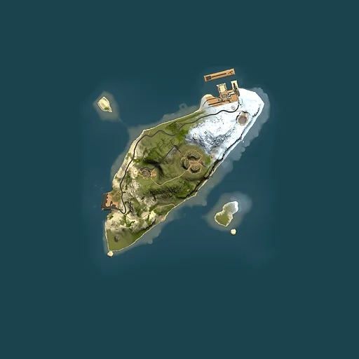 Rust map seed 535557411, 1500x1500m top-down preview