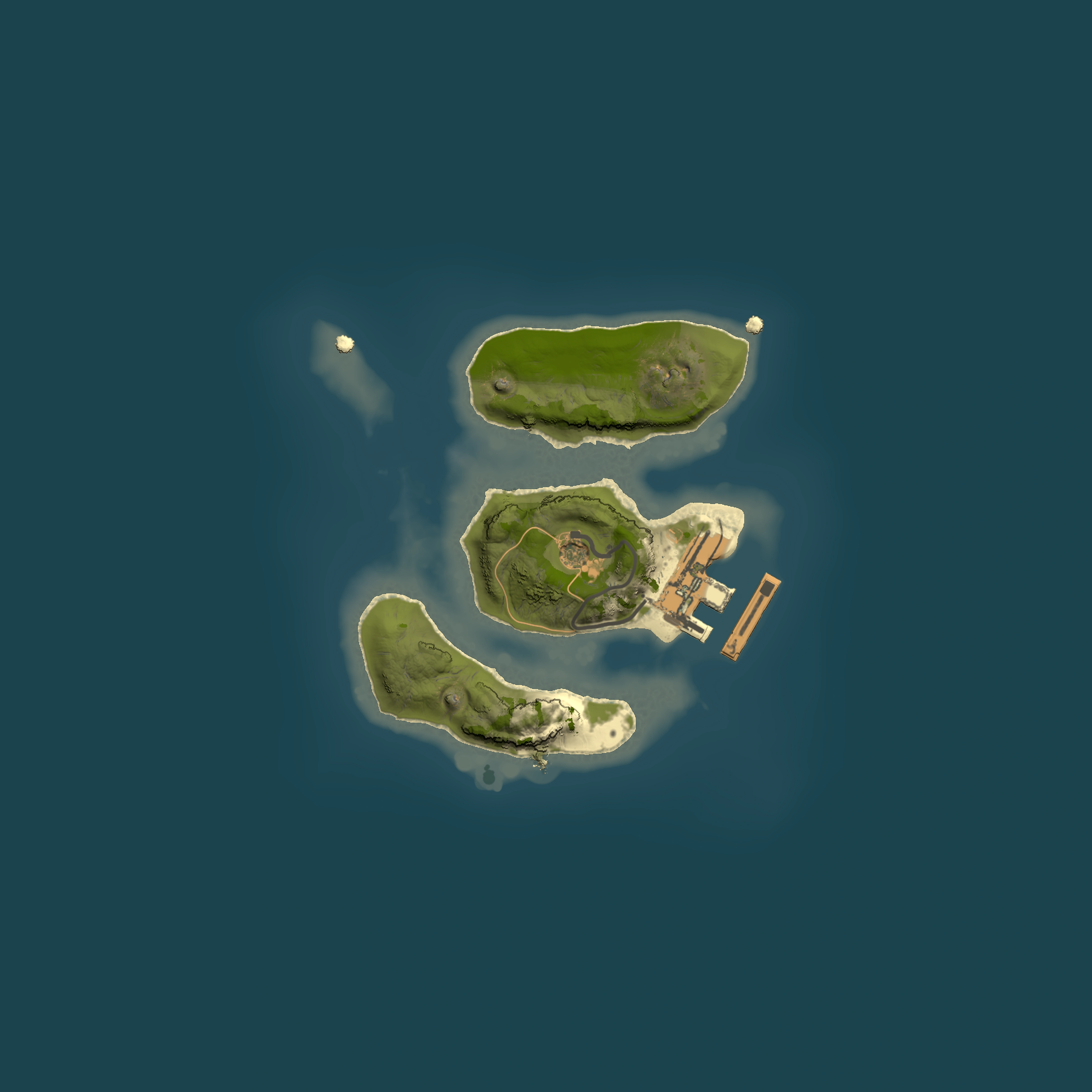 Full top-down render of Rust map seed 1525008989, 1500x1500m