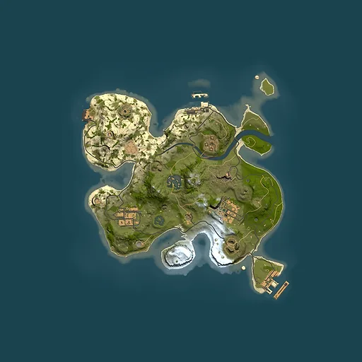 Rust map seed 2113545252, 2500x2500m top-down preview