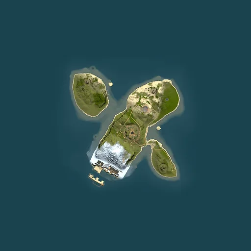 Rust map seed 1961067863, 1500x1500m top-down preview