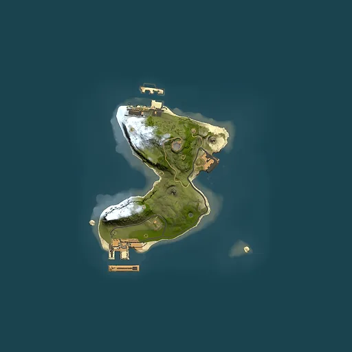 Rust map seed 1400306341, 1500x1500m top-down preview