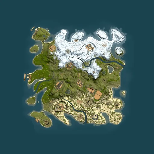 Rust map seed 983368944, 3500x3500m top-down preview