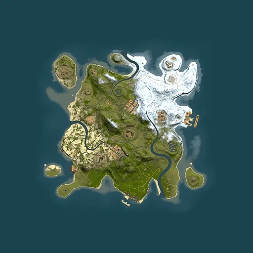 Rust map seed 1348321192, 3000x3000m top-down preview