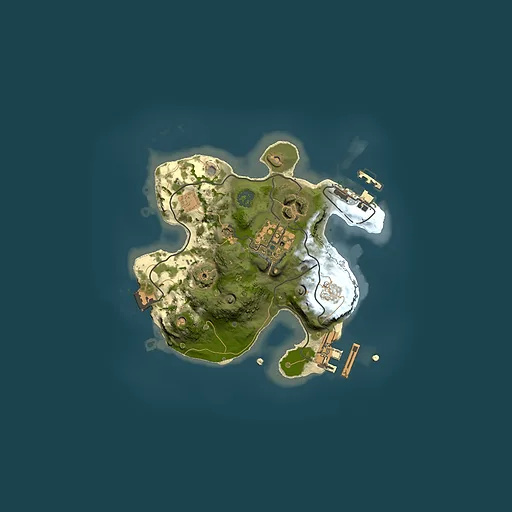 Rust map seed 1784275985, 2000x2000m top-down preview