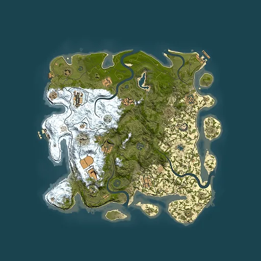 Rust map seed 481920693, 4000x4000m top-down preview