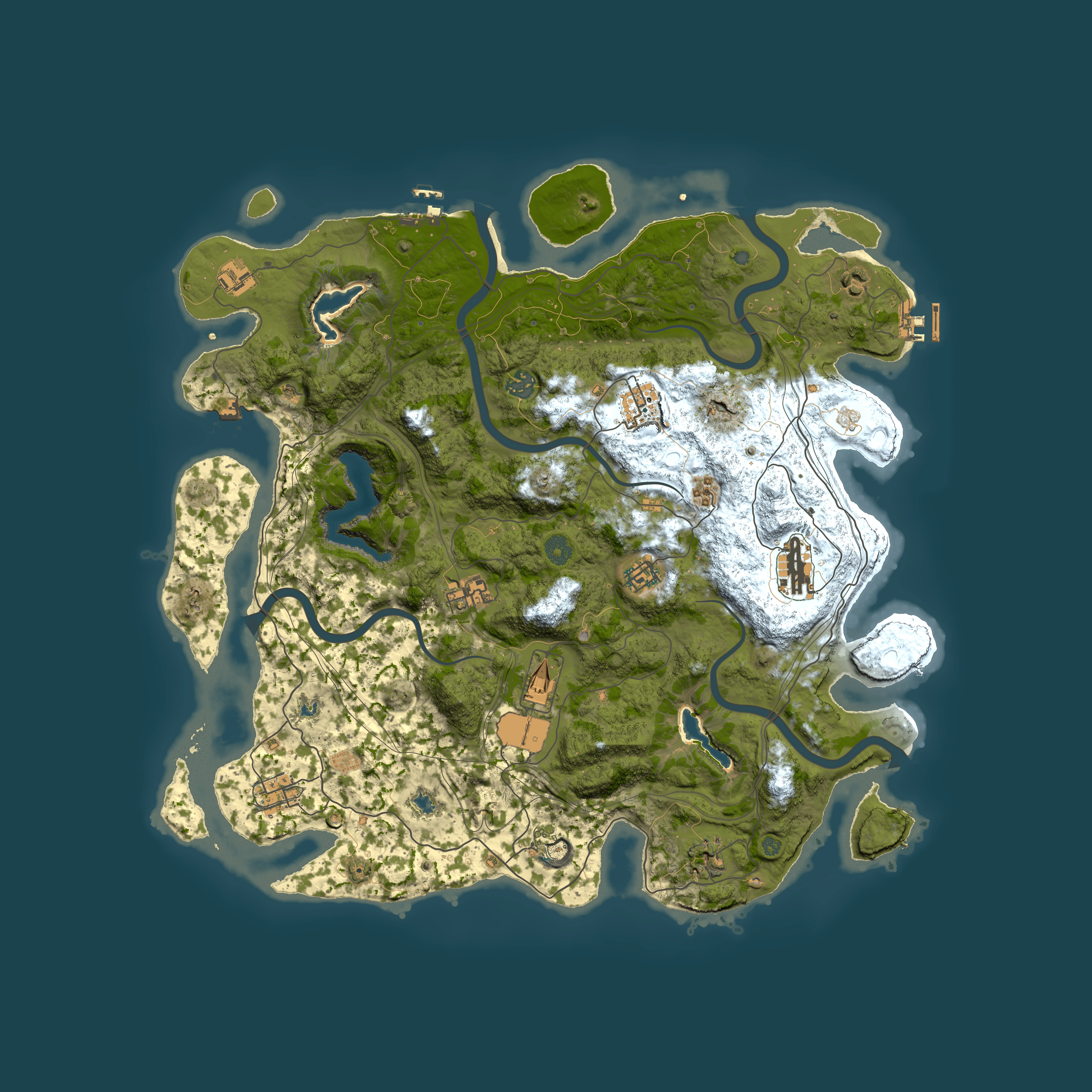 Full top-down render of Rust map seed 1546059529, 4500x4500m