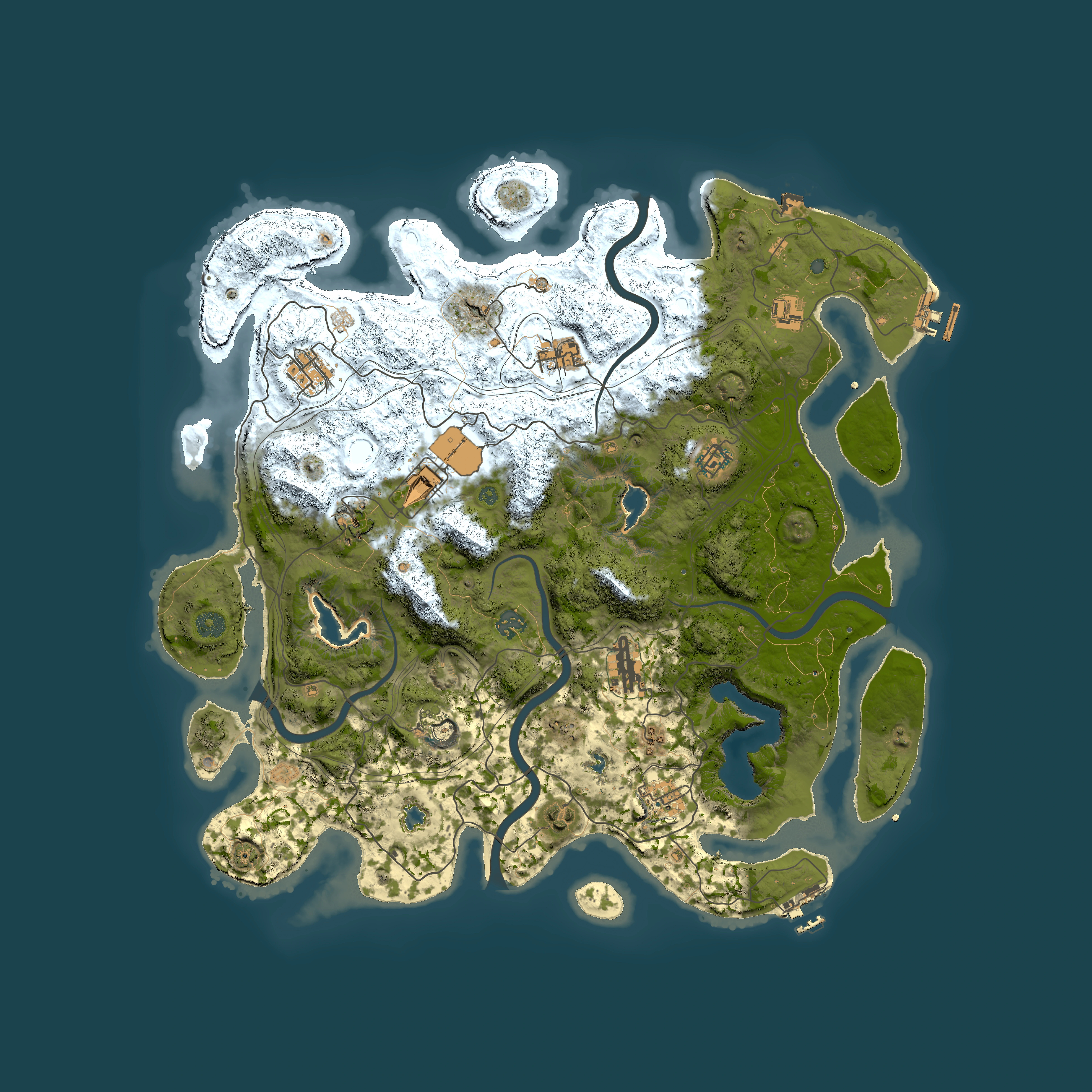Full top-down render of Rust map seed 903297220, 4500x4500m
