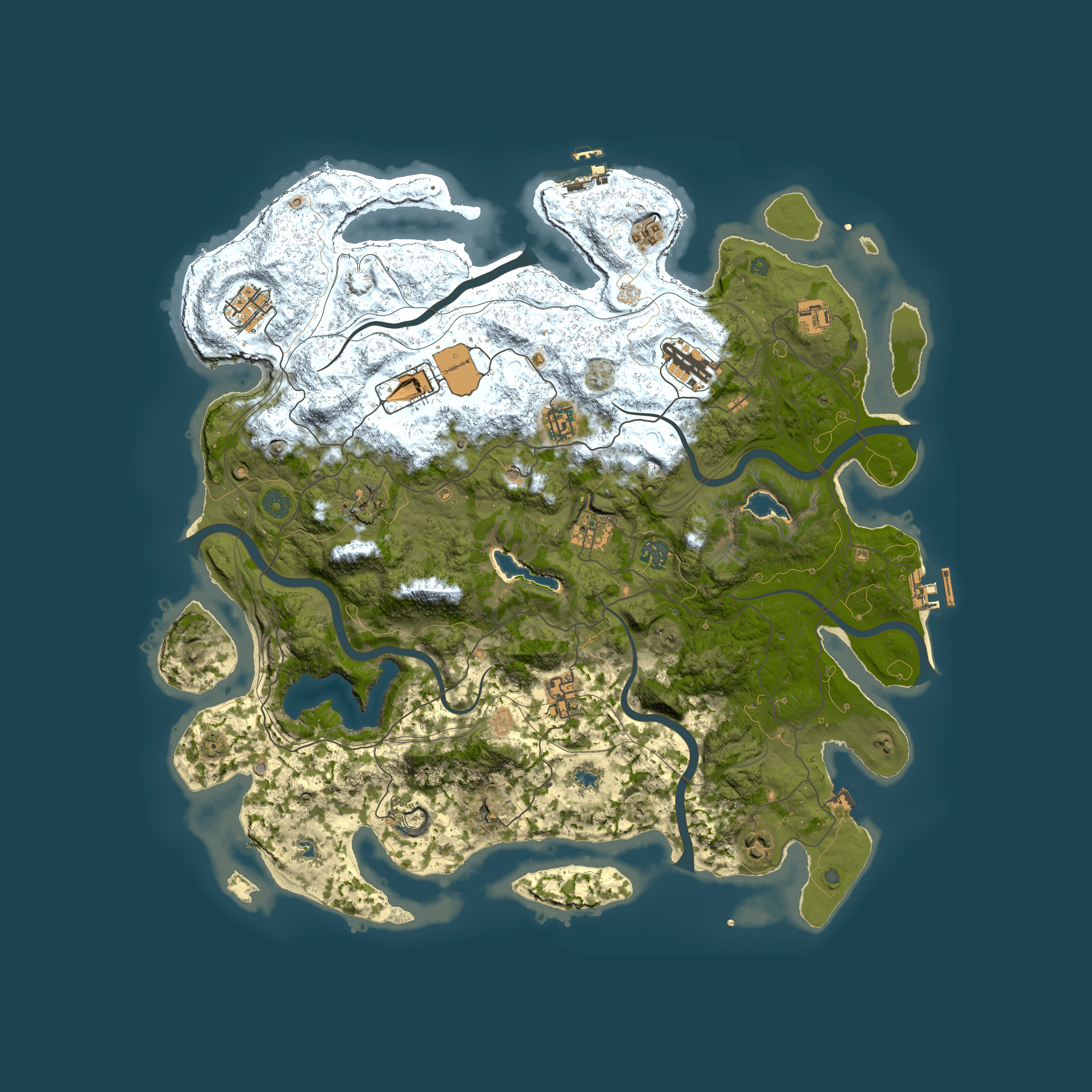 Full top-down render of Rust map seed 1625759364, 4500x4500m