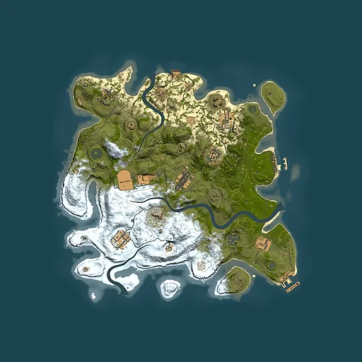 Rust map seed 771948200, 3500x3500m top-down preview