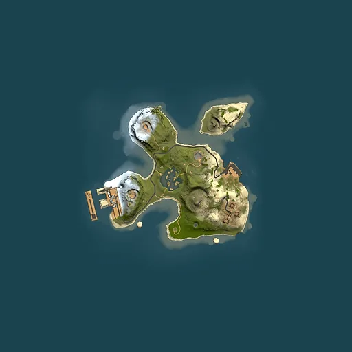 Rust map seed 240628860, 1500x1500m top-down preview