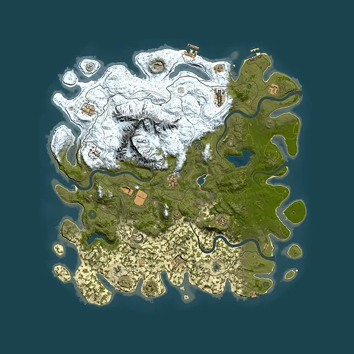 Rust map seed 212295052, 5000x5000m top-down preview