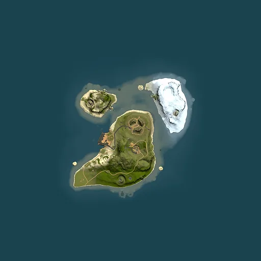 Rust map seed 573428281, 1500x1500m top-down preview