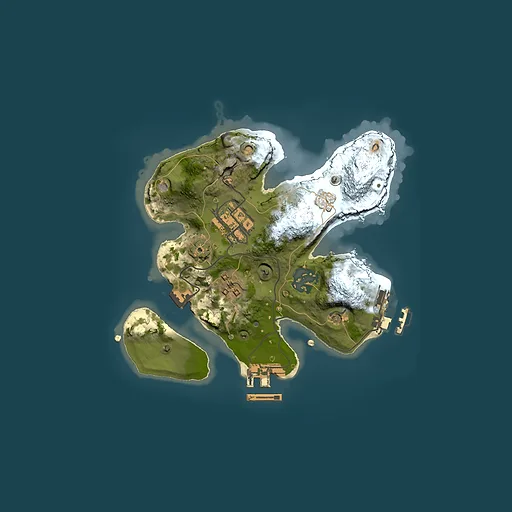 Rust map seed 704950180, 2000x2000m top-down preview